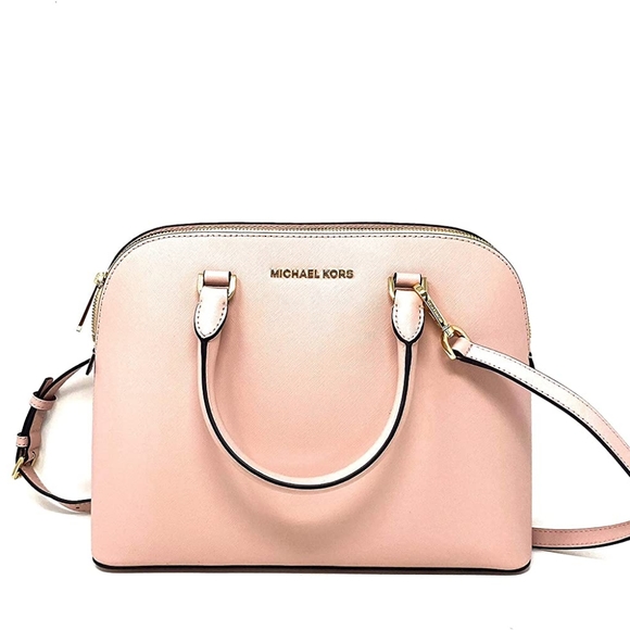 MICHAEL Michael Kors Cindy Large Dome Satchel In Ballet - Picture 11 of 13